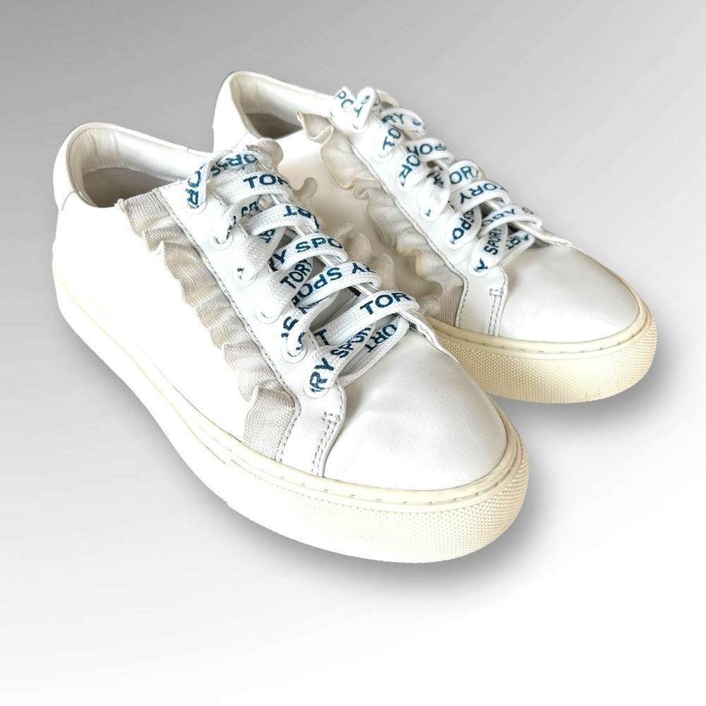 Tory Burch Ruffle Sneakers.
